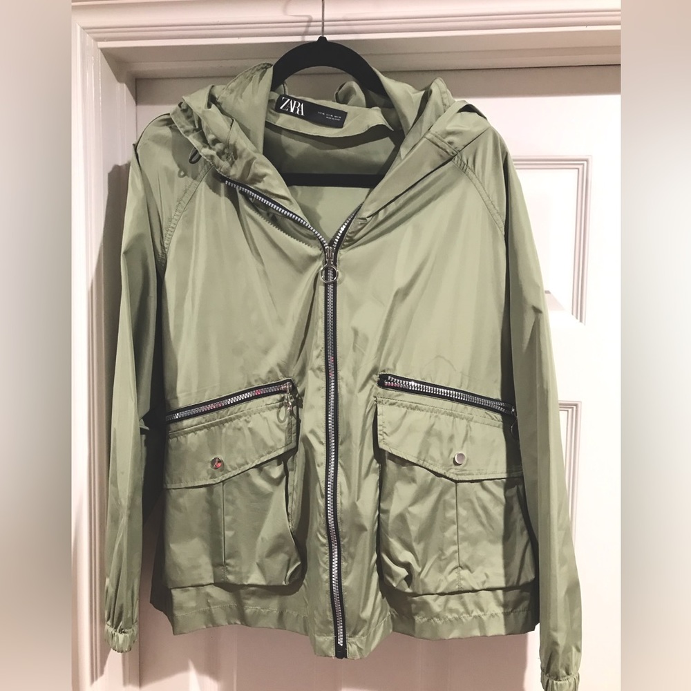 Zara Lightweight Hooded jacket